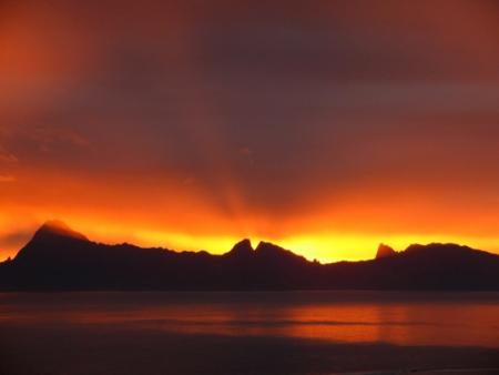 coucher de soleil